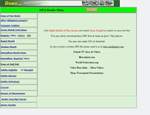 Tablet Screenshot of mp3.duas.org