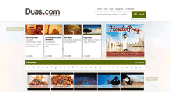 Desktop Screenshot of duas.com